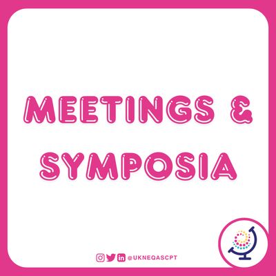 Meetings & Symposia 2026