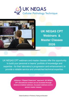 UK NEQAS CPT Webinars, Roadshows & Master Classes 2026