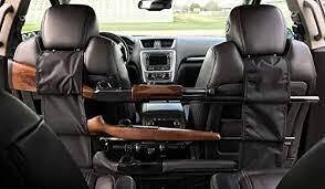 Rifle rack for double cab bakkie