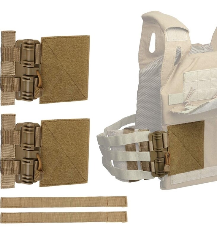 Quick release for plate carrier - Tan (each)