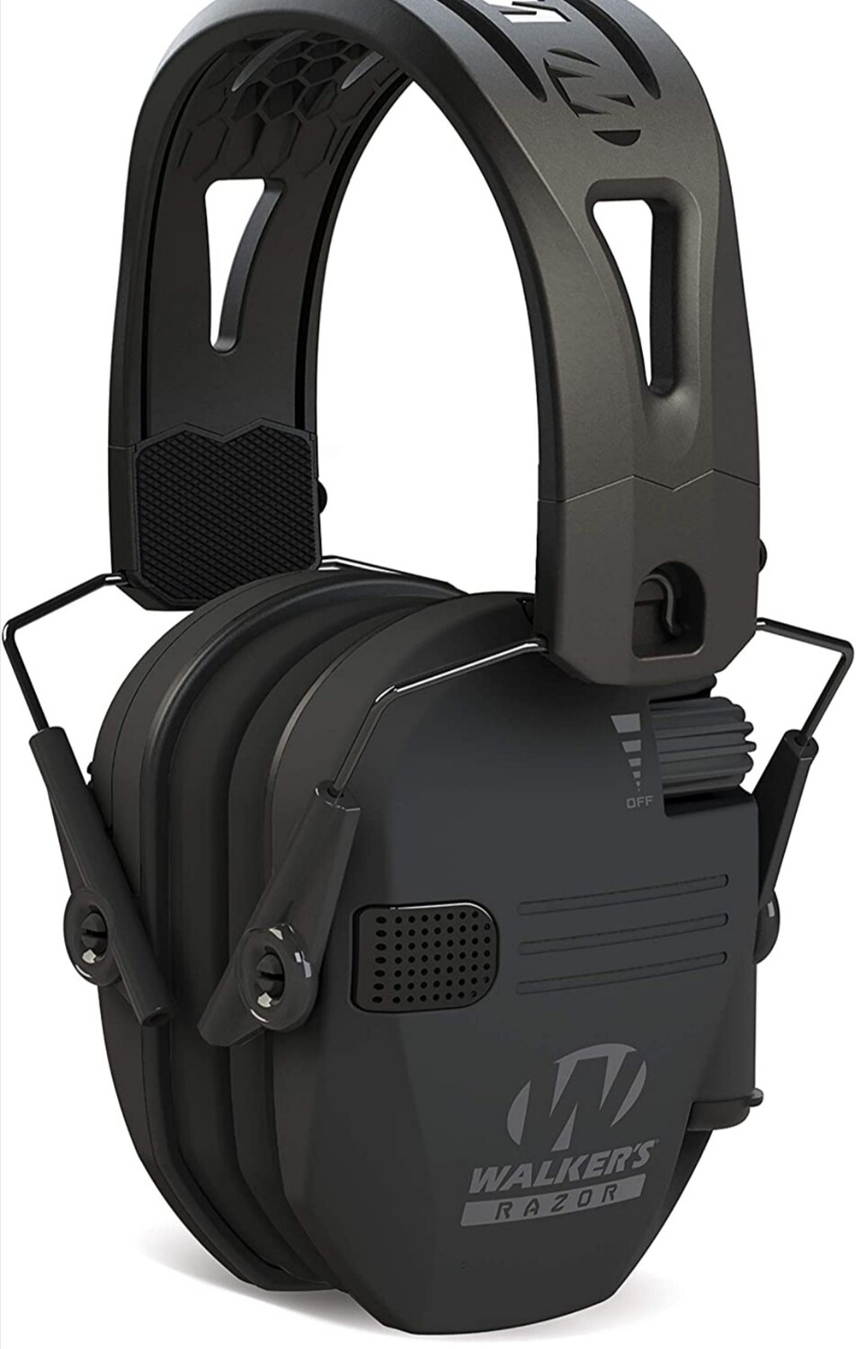 Walker Tactical Electronic Earmuffs Black