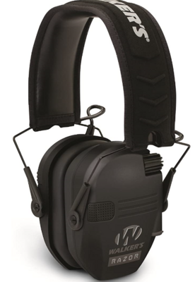 Walker "Slim" Electronic Earmuffs - Black