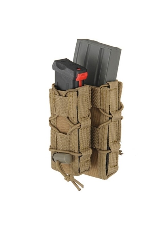 AR + Pistol Soft magazine pouch - Tan colour