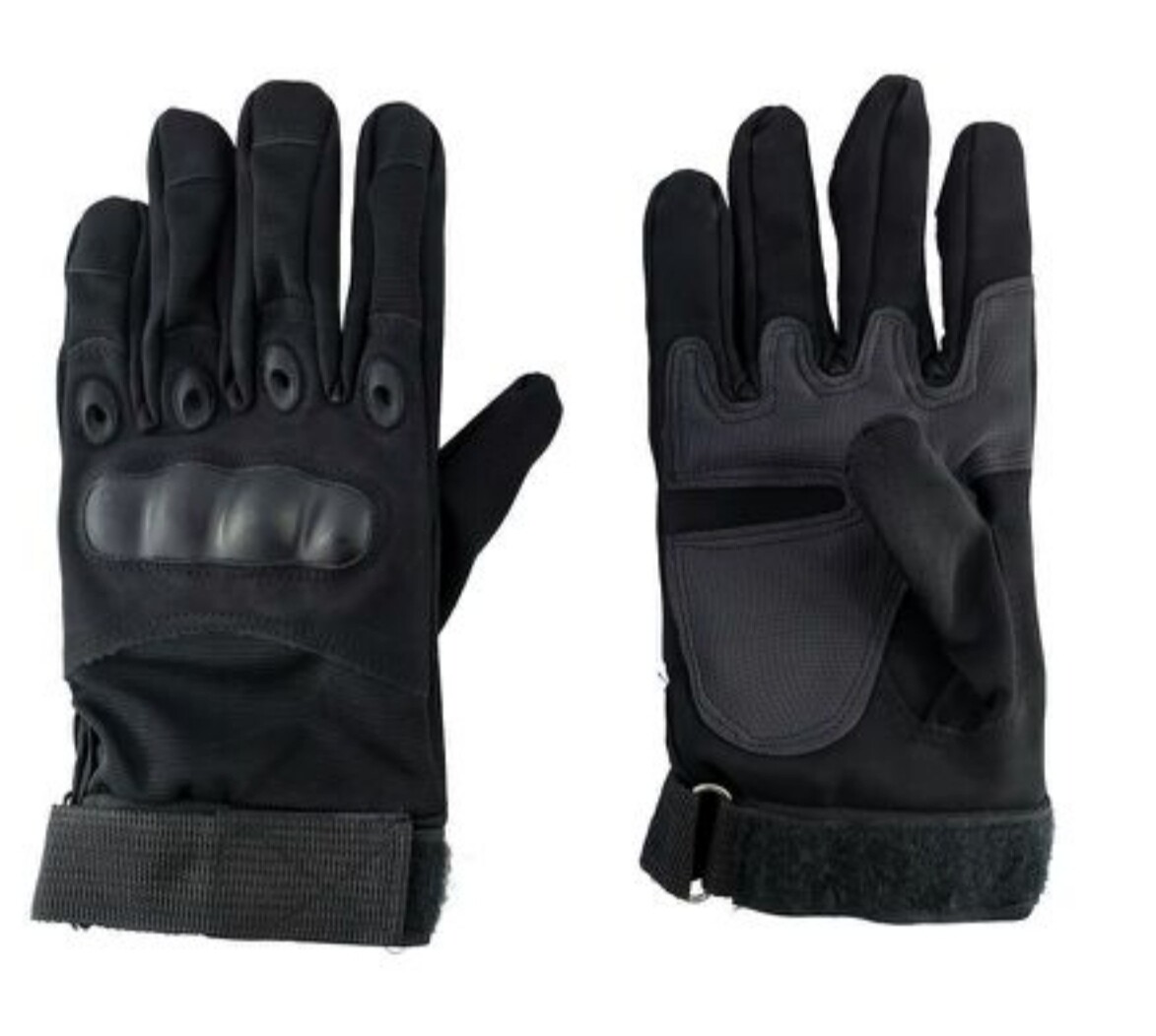Full Finger Gloves - Black
