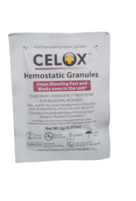 Celox Hemostatic granules
