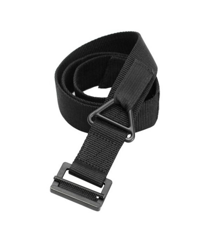 Heavy duty tactical rigger belt - Black