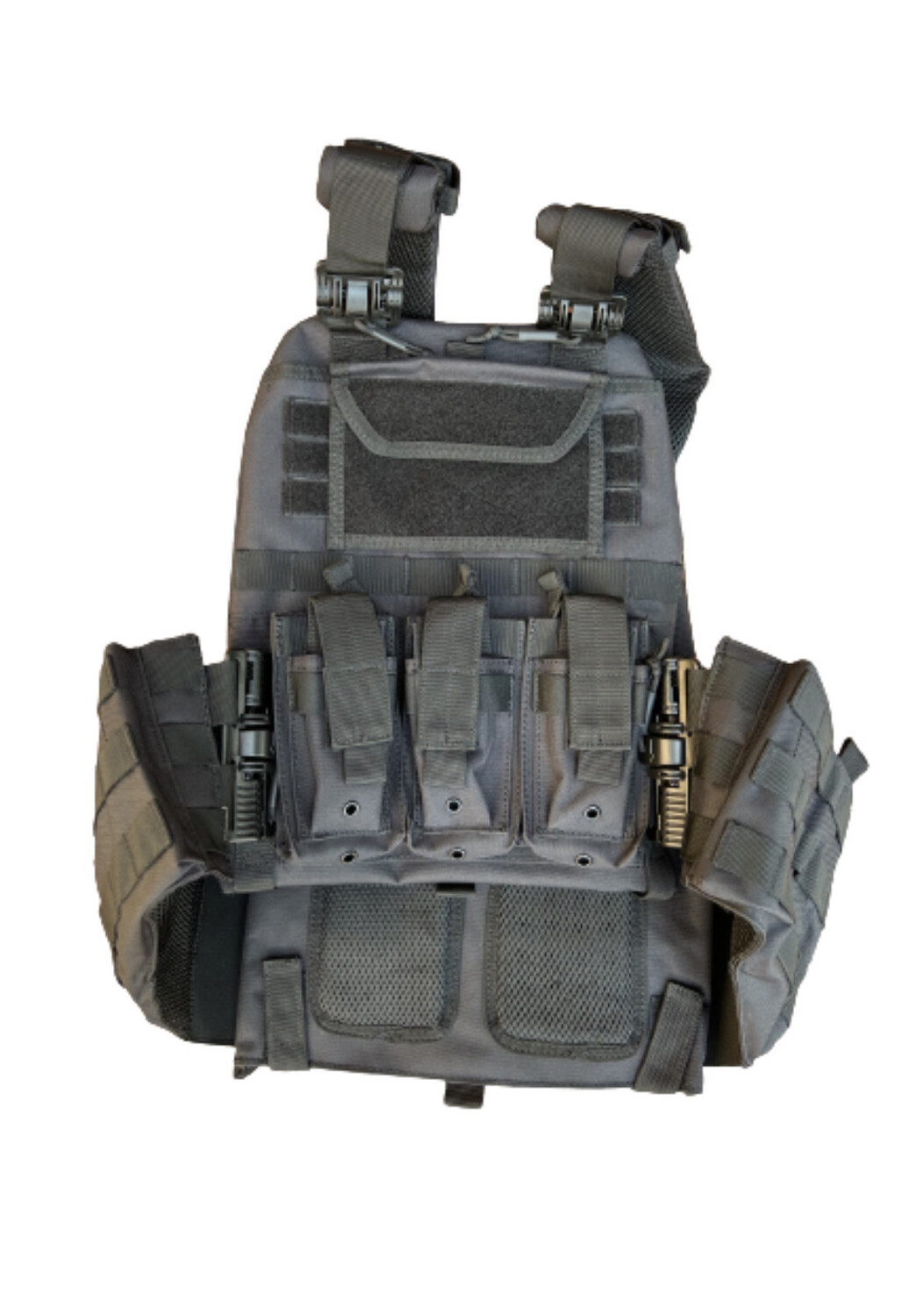 Full Tactical vest (with Pouches) - Black