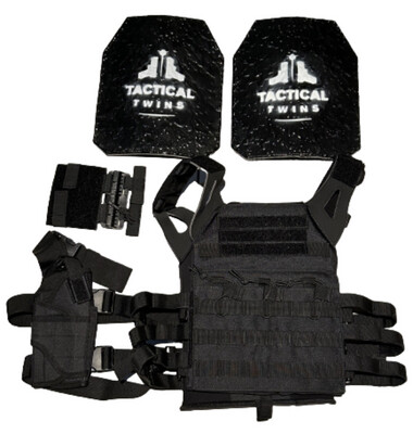 Complete Core Plate Carrier Kit - Black