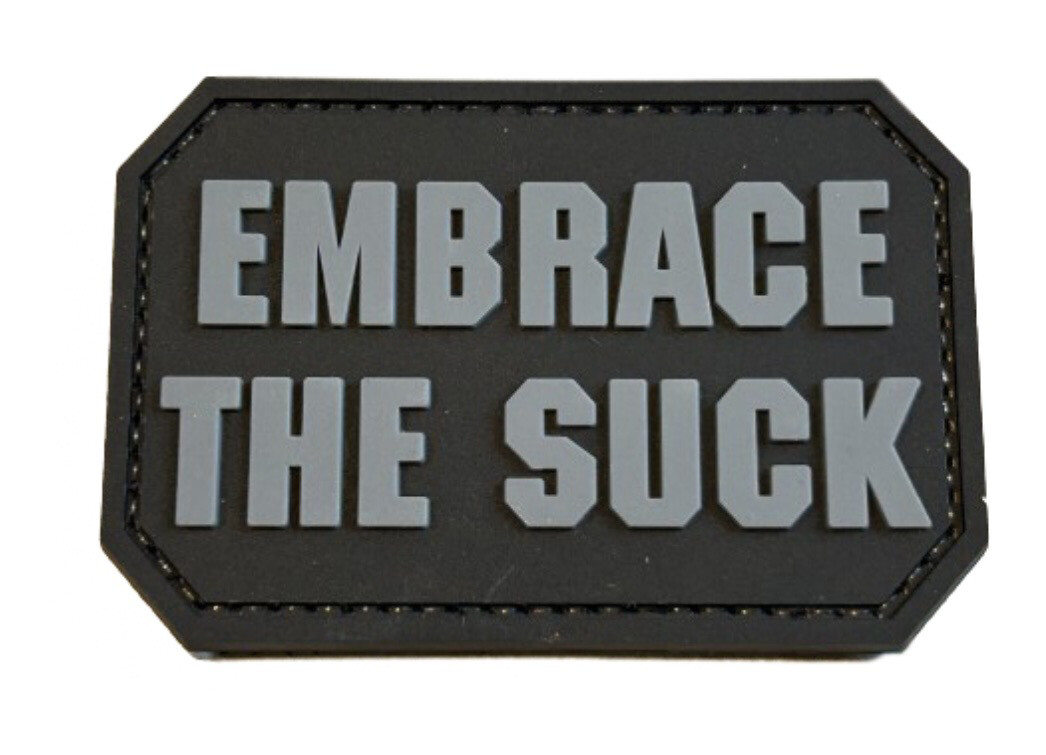 PVC 3D Patch - Embrace The Suck