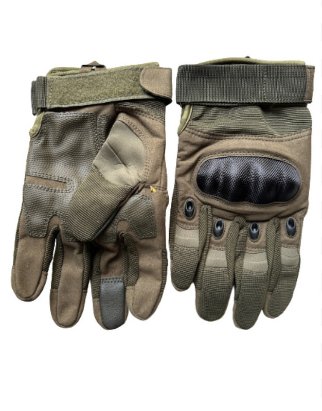 Full Finger Gloves - Green