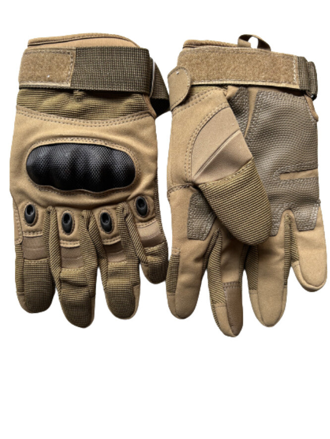 Full Finger Gloves - Tan