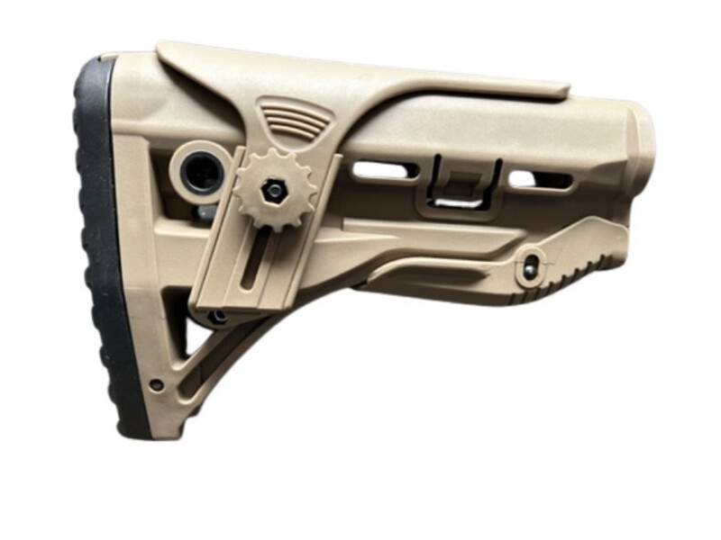 AR Adjustable Buttstock - TAN