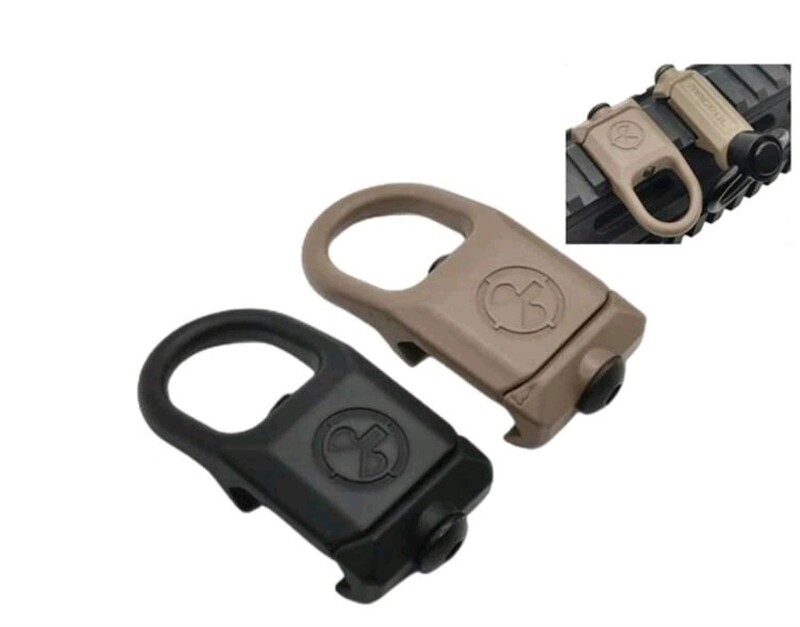 Picatinny Rail Sling Attachment - Black