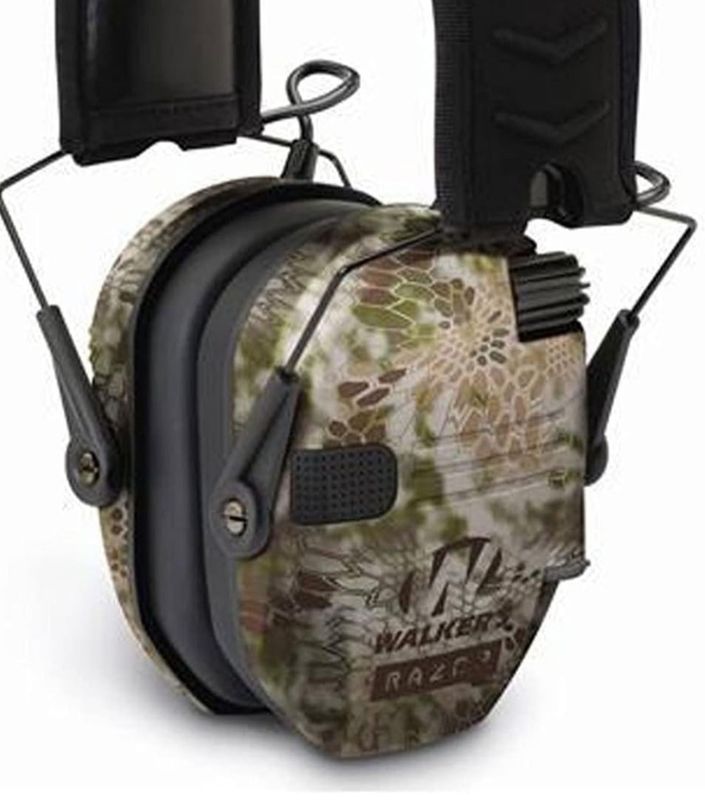 Walker &quot;Slim&quot; Electronic Earmuffs - Kryptek Camo