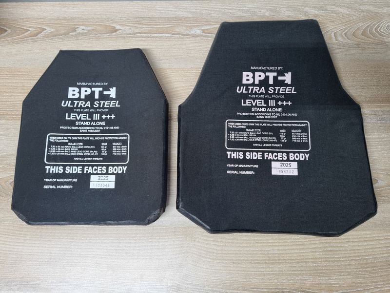 Ballistic Plate BPT Level 3+++ (p/plate)