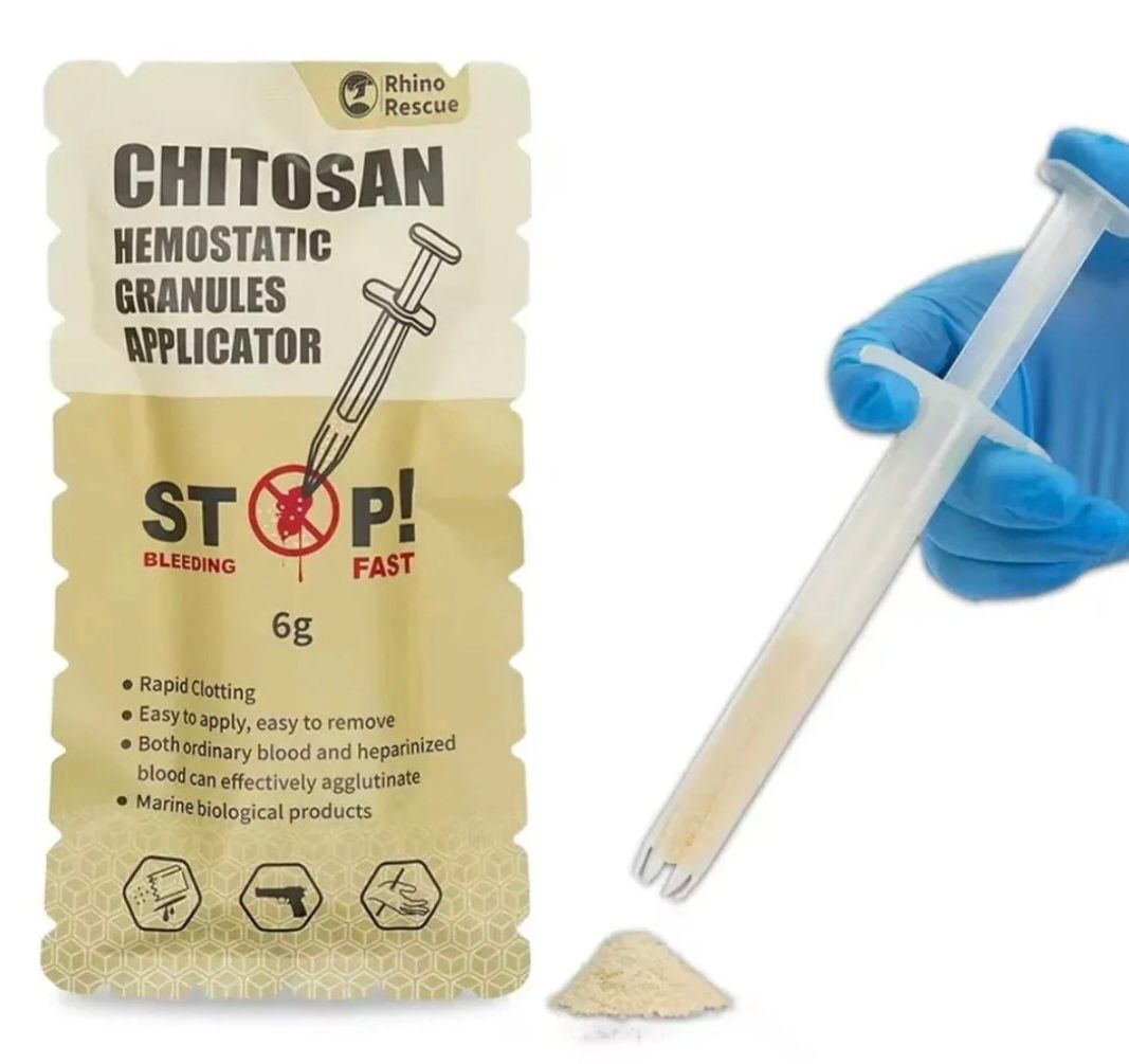 Chitosan Hemostatic 6g Applicator (Rhino Rescue)
