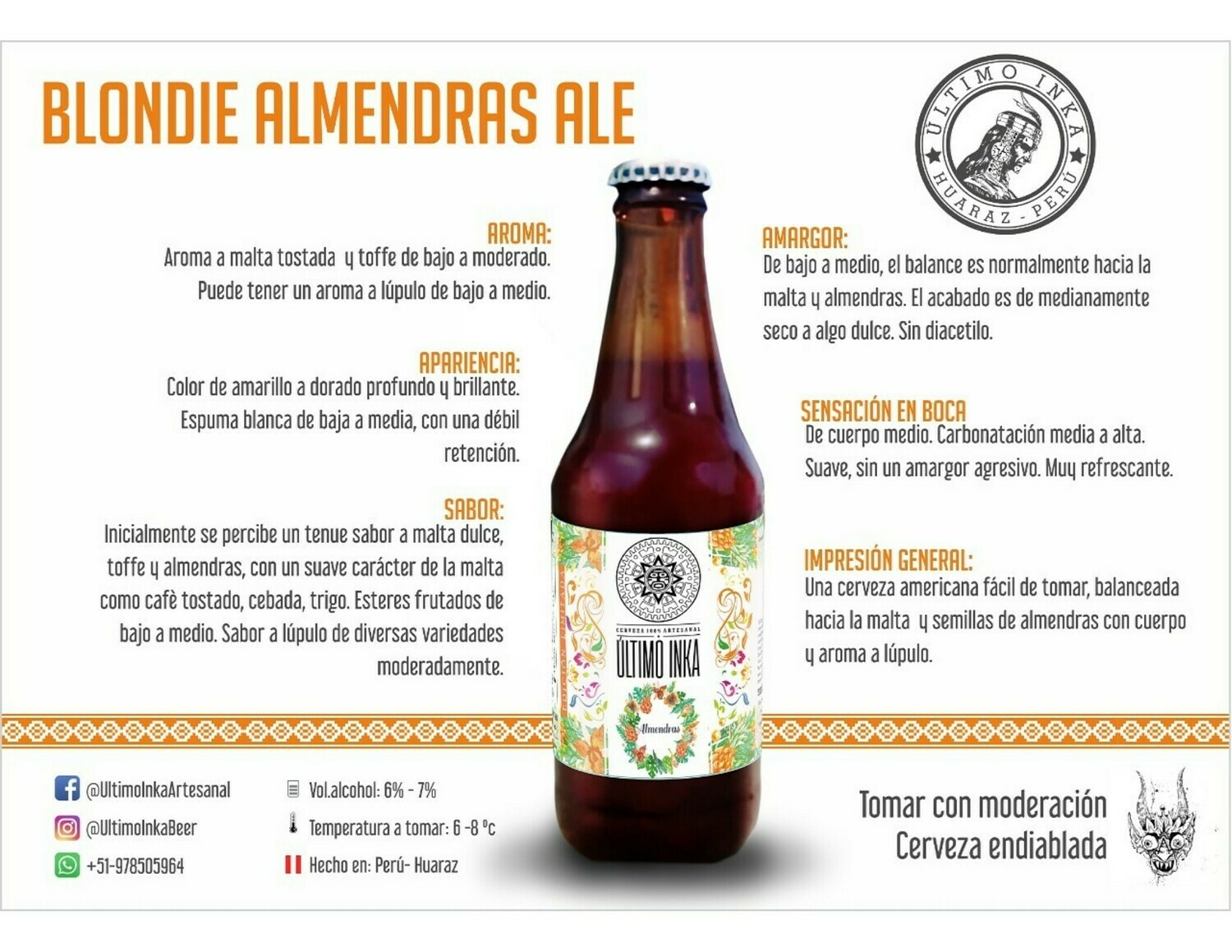 BLONDIE ALMENDRAS