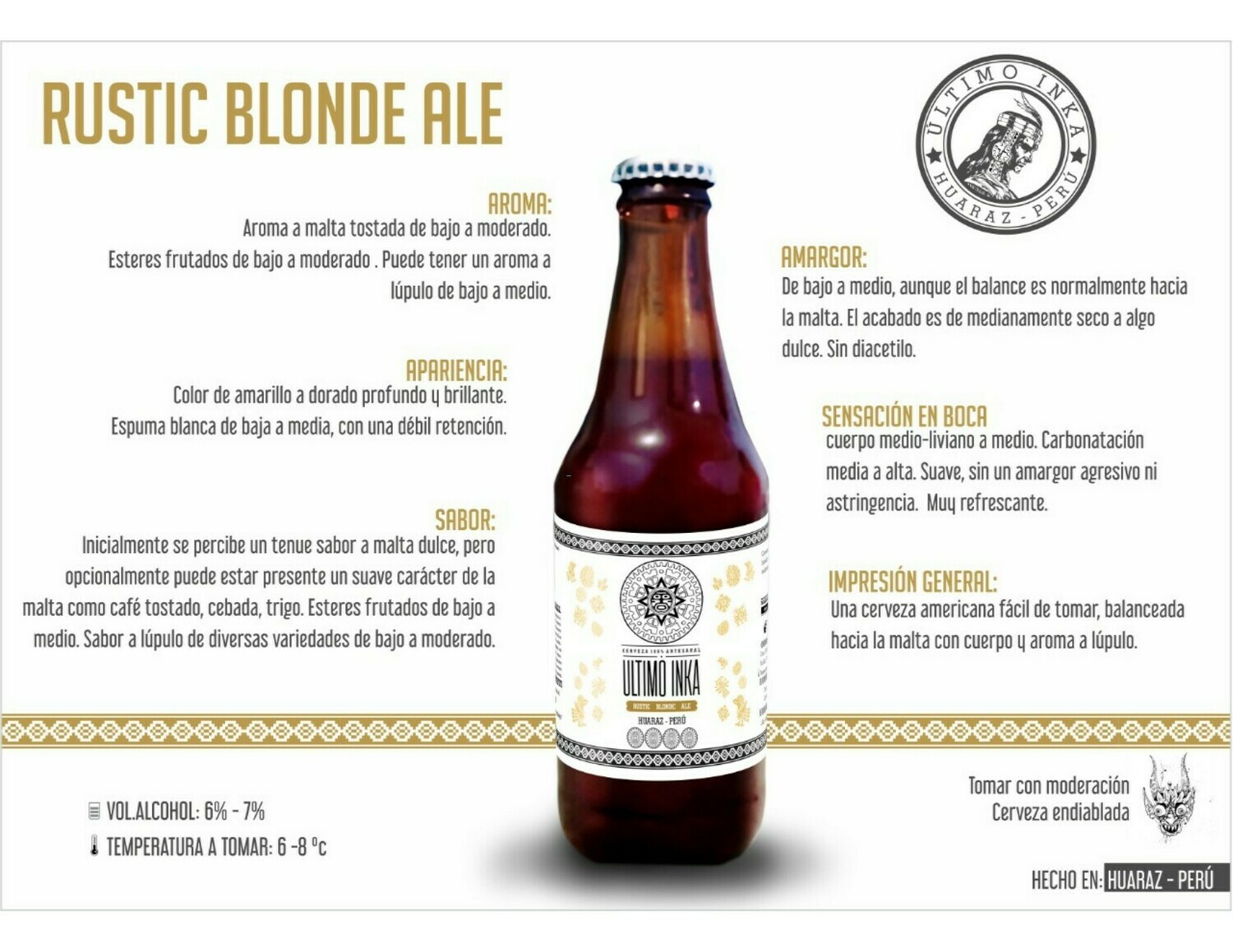 RUSTIC BLONDIE ALE
