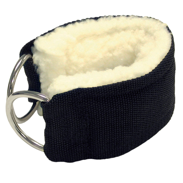 NYLON ANKLE STRAP WITH WOOL PADDING