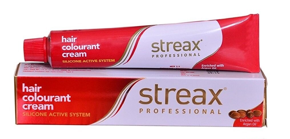 Streax Professional Argansecrets Hair Colourant Creamenriched Withargan Oil Flamered  #0.6