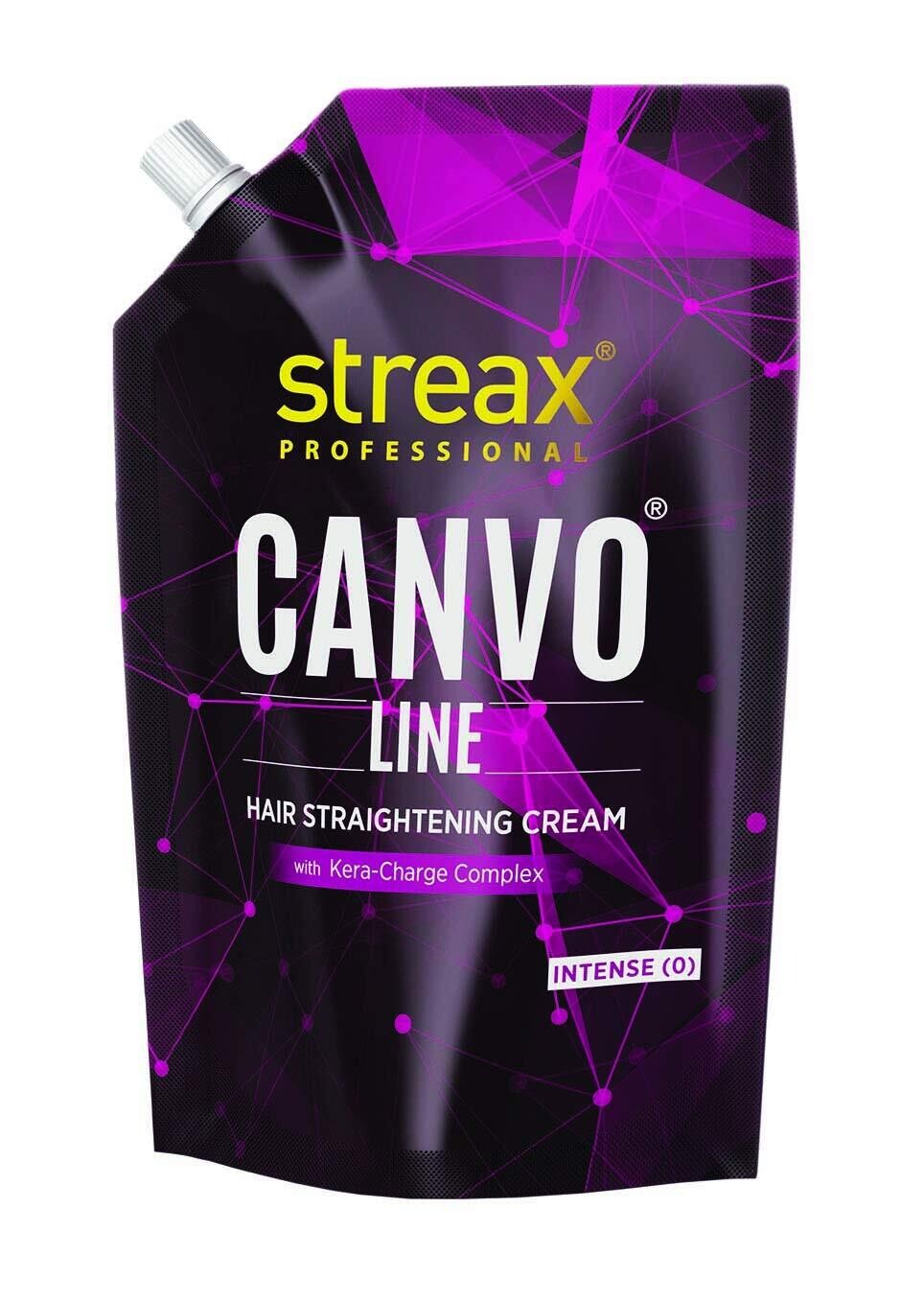 Streax Professional Canvoline Straightening Cream Intense  0 -500 G