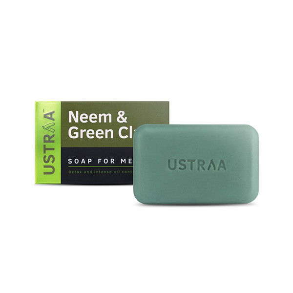 Ustraa Neem & Green Clay Soap 100 G