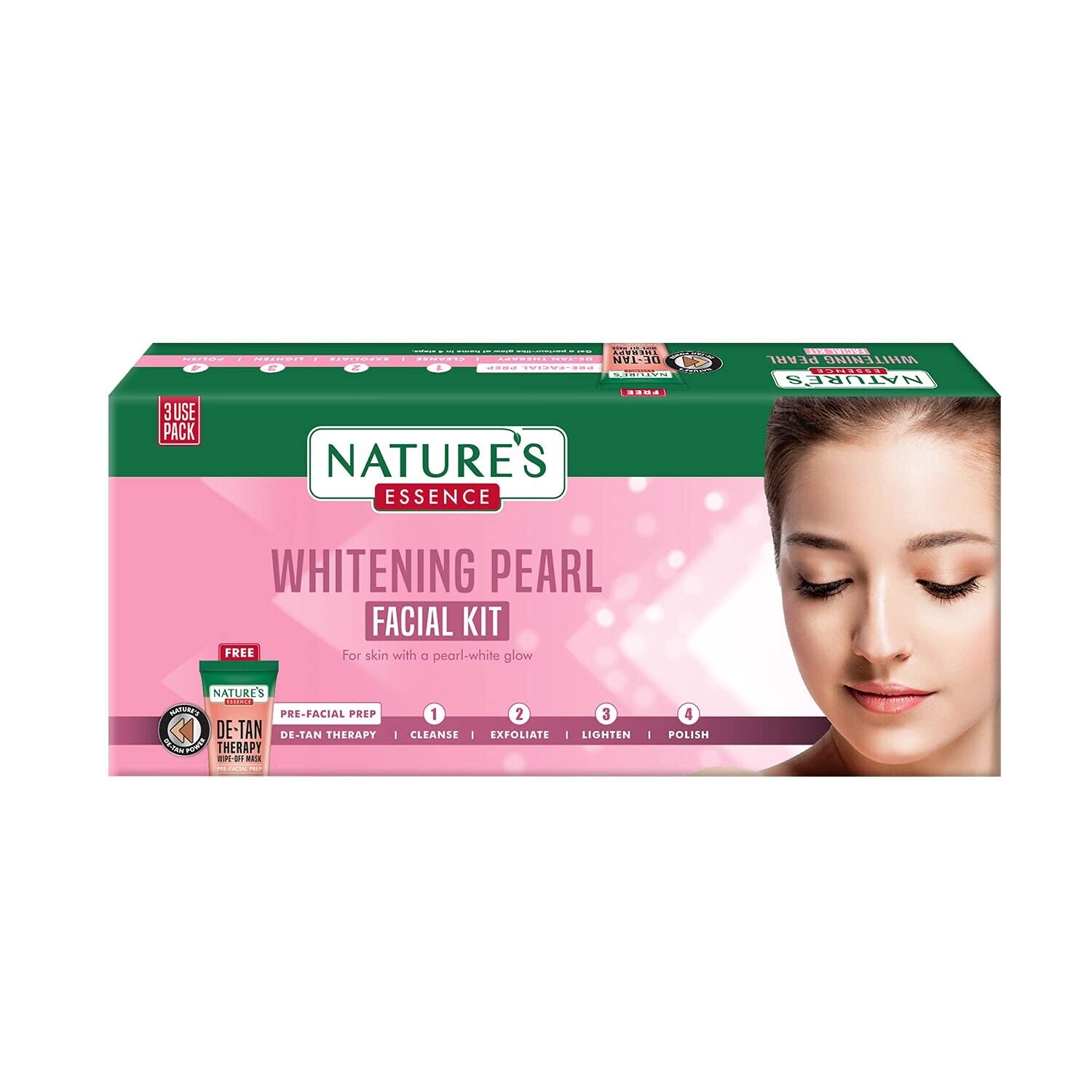 Nature's Essence Whitening Pearl Facial Kit