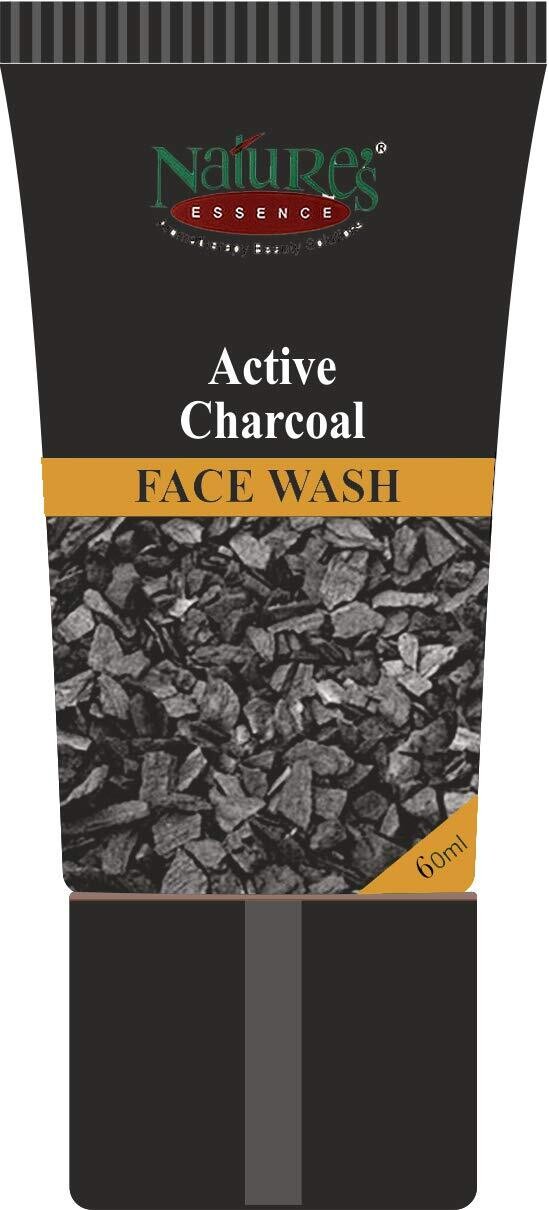 Nature's Essence Active Charcoal Face Wash, 60 ml