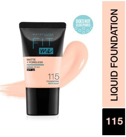 MAYBELLINE NEW YORK Fit Me Tube Foundation 115 IVORY 18ml