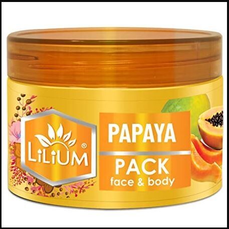 LiLiUM Papaya Pack for Face & Body 250Gms