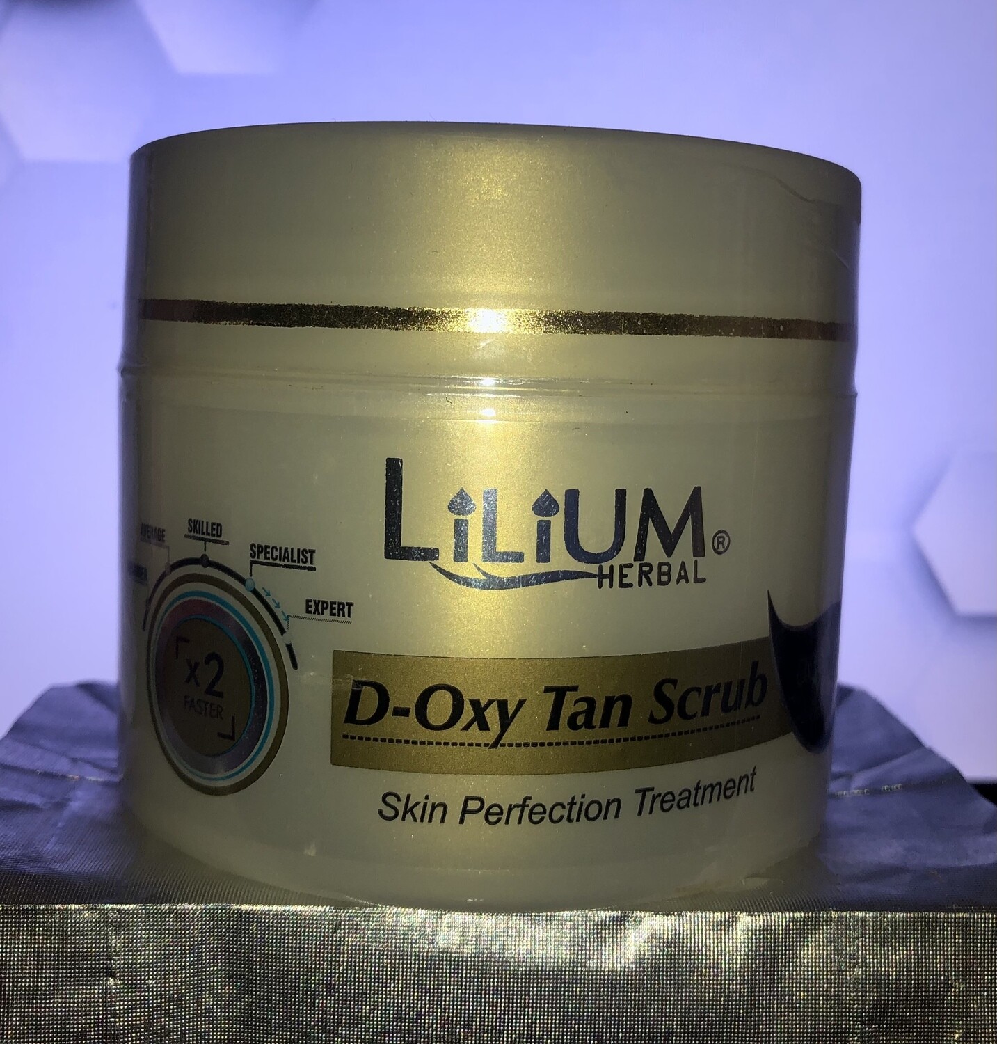 LiLiUM Herbal D-Oxy Tan Scrub 275gm (Skin Perfection Treatment)
