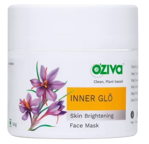 OZiva Inner Glo Skin-Brightening Face Mask 100Gms