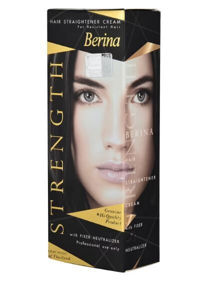 Berina Hair Straightener Cream For Resistant Hair
(60gm Each)