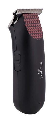 Babila BBT-E58 Prince Cordless USB Rechargeable Trimmer - 60 Min Runtime (Black)