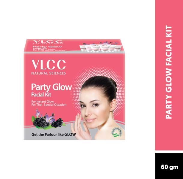 VLCC Party Glow Facial Kit For Instant Glow 60gm