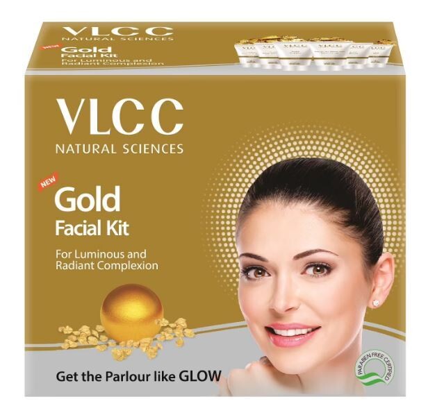 VLCC Gold Single Facial Kit For Luminous & Radiant Complexion
(60gm)