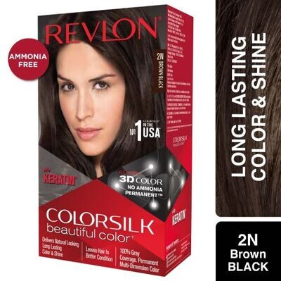 REVLON Colorsilk Beautiful color 2N Brown Black