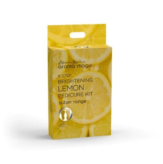 Aroma Magic 6Step Brightening Lemon Pedicure Kit
