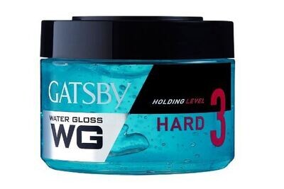 GATSBY Water Gloss Holding Level 3 Hard Hair Styling Gel 150gm