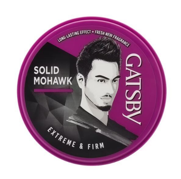GATSBY SOLID MOHAWK Extreme & Firm Hair Styling Wax 75gm