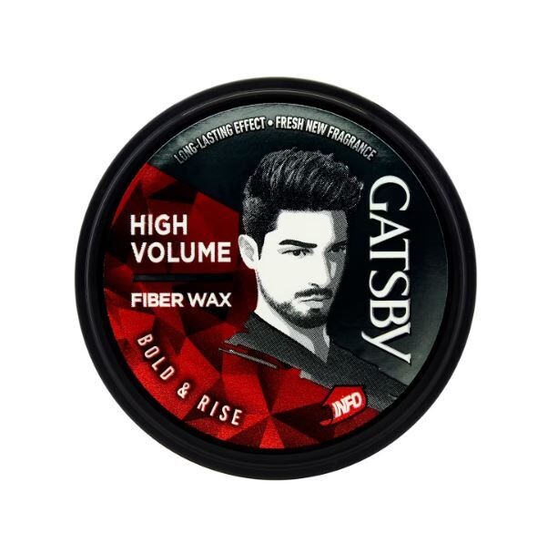 GATSBY HIGH VOLUME Bold & Rise Hair Styling Fiber Wax 75gm
