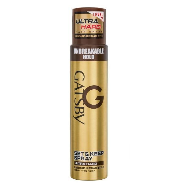 GATSBY SET & KEEP SPRAY ULTRA HARD LEVEL-7 Hair Styling Spray 250ml