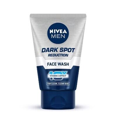 NIVEA MEN Dark Spot Reduction Face Wash With Vitamin C Effect For Clean, Clear Skin 100g