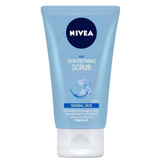 NIVEA Skin Refining Scrub For Normal Skin With Vitamin E & Hydra IQ 150ml