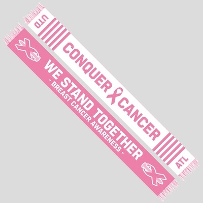 Atlanta United Breast Cancer Awareness Scarf