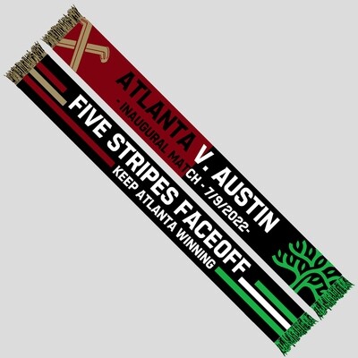 Atlanta United vs. Austin Inaugural Scarf