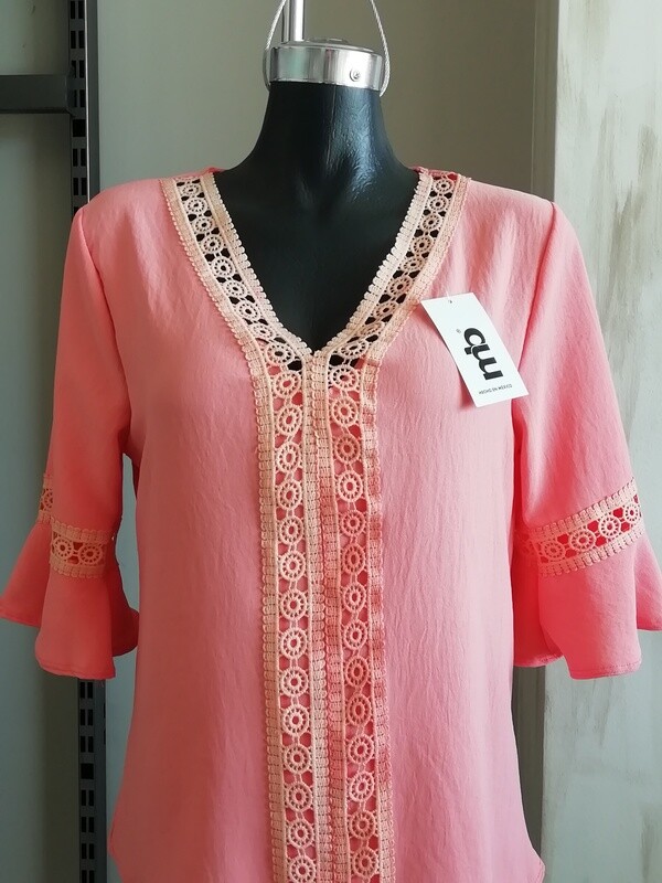Blusa cuello V