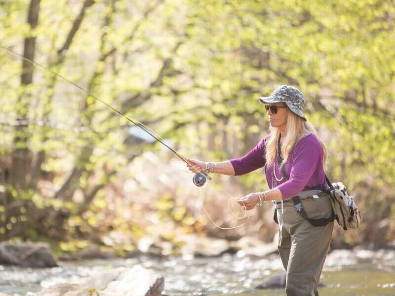 LADIES ONLY! Fly Fishing Instruction with Johnny Spillane LADIES ONLY! Fly Fishing Instruction with Johnny Spillane