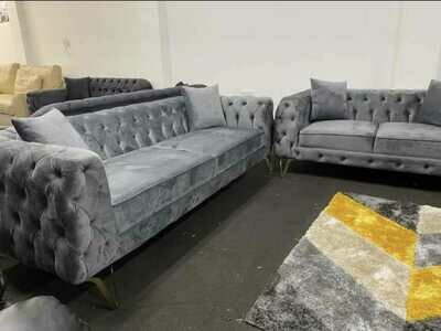 Grey Clevelando Sofa