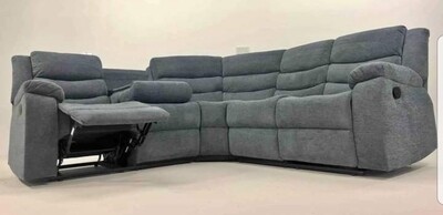 Fabric Corner Recliners - Rios